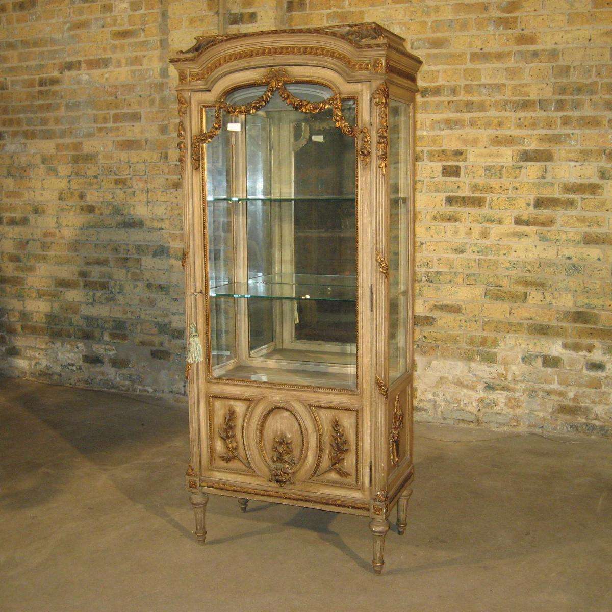 Antique French Curio Cabinet