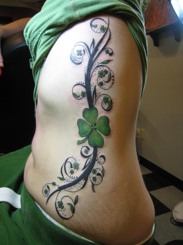tribal tattoos irish Globerove Tattoos Clover Irish tribal tattoos irish Globerove Tattoos Clover Irish