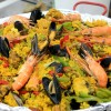 Traditional Spanish paella