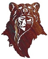 Native American Bear Symbol and Bear Meanings  Native american symbols,  Bear art, American symbols