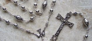 Turkish Silver Rosary