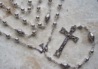 Turkish Silver Rosary