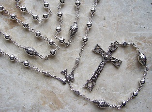 Turkish Silver Rosary