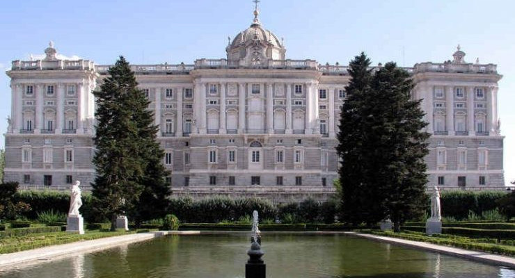 The Royal Palace in Madrid