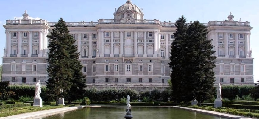The Royal Palace in Madrid