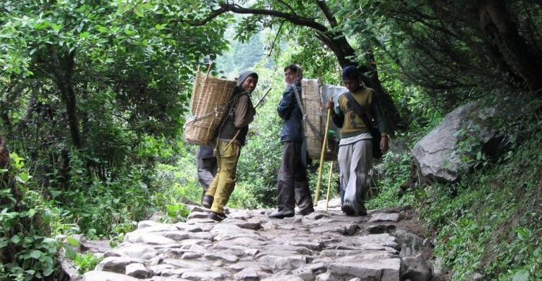 The Sherpas in Nepal