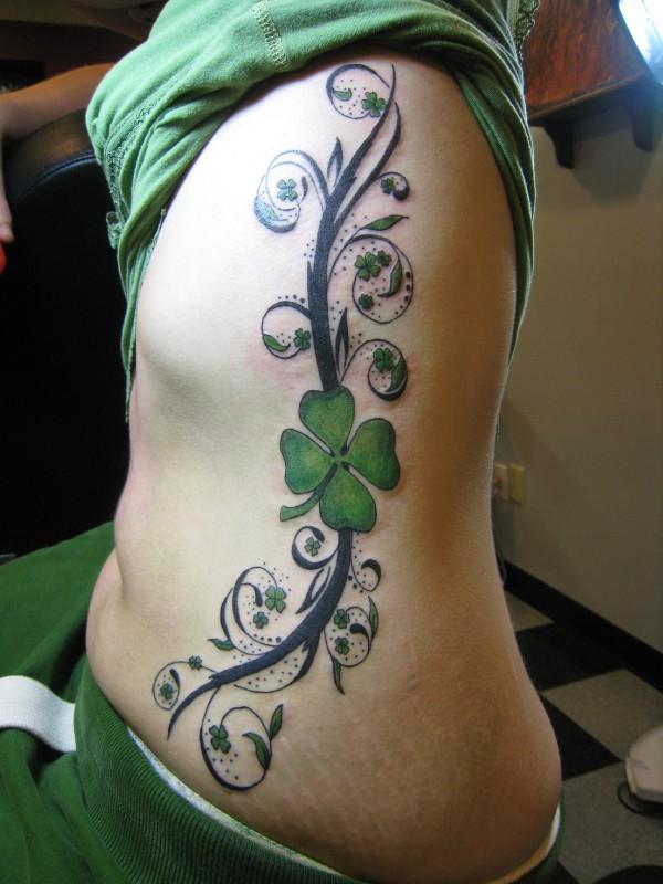 101 Amazing Shamrock Tattoos Ideas That Will Blow Your Mind! | Irish tattoos,  Shamrock tattoos, Celtic tattoo for women