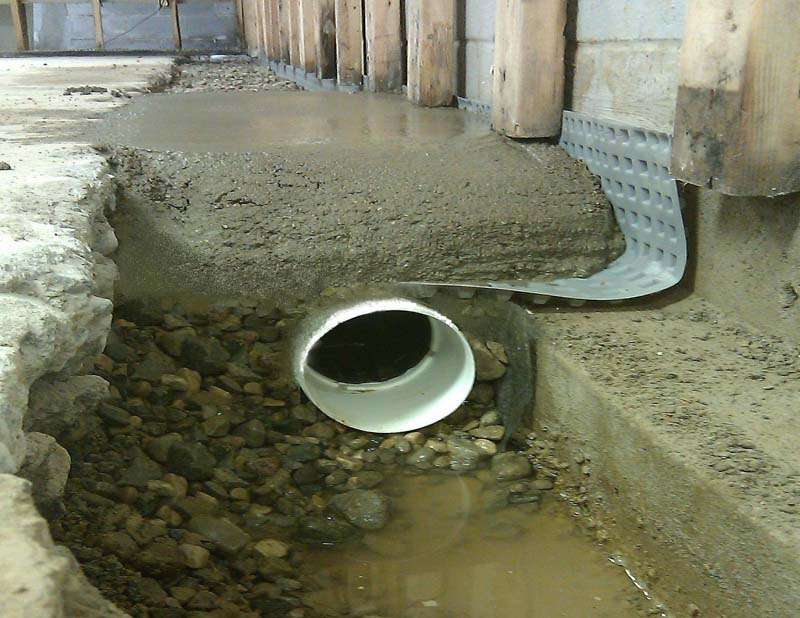 french-drain-basement-globerove