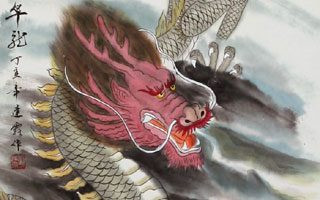 Chinese Dragon Art