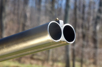 Antique Belgium Steel Double Barrel Shotgun