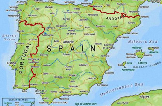 Map of Spain