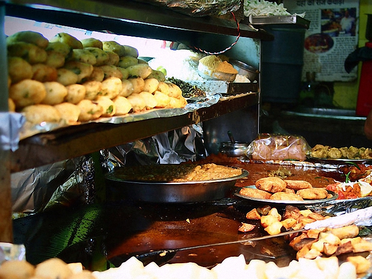 Delhi snack stall