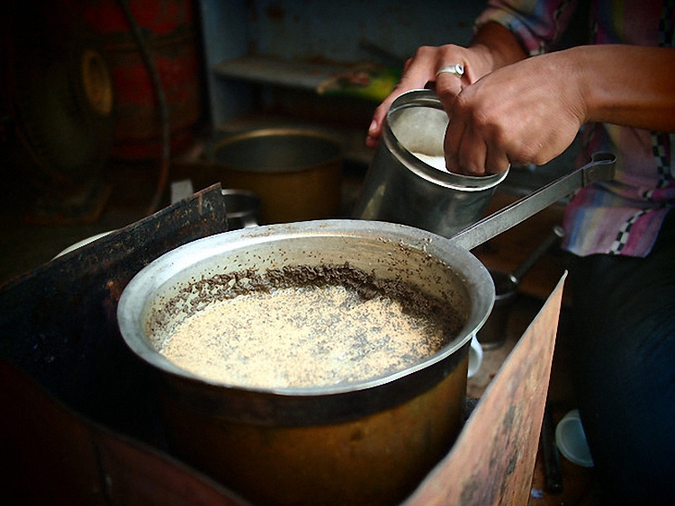 Chai in Chandelao, Rajasthan