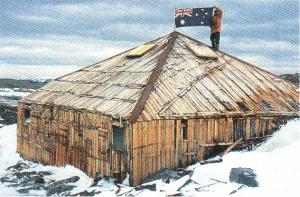 The hut of Australian explorer Douglas Mawson