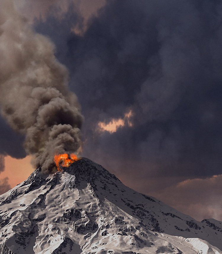  Laki Volcano Eruption  Iceland  Globerove com