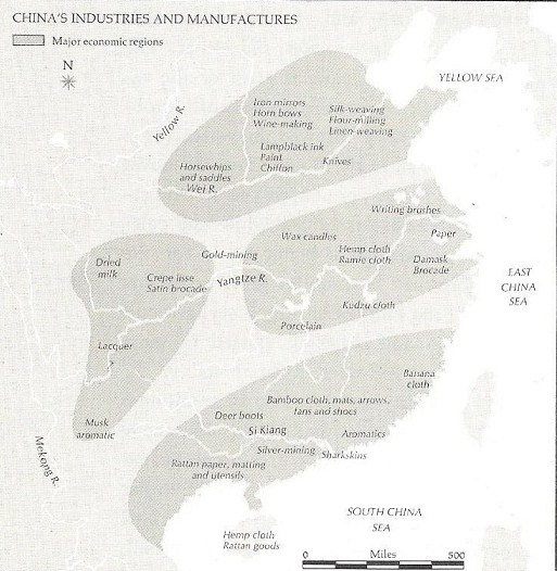 China’s industries and manufactures