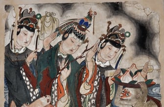 Year of the Ox Chinese zodiac symbol - Shanxi temple wall painting