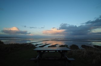 Wadden Sea mudflat landscape in northern Germany